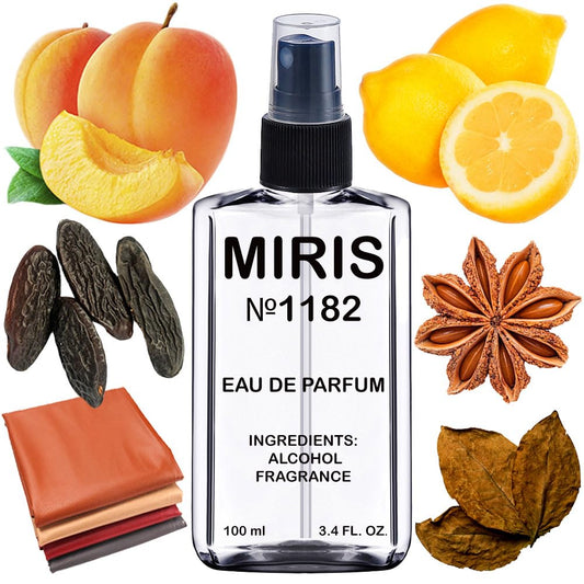 MIRIS No. 1182, Inspired by Code Pour Homme, Long-Lasting Eau de Parfum for Men, Spray 3.4 Fl Oz / 100 ml