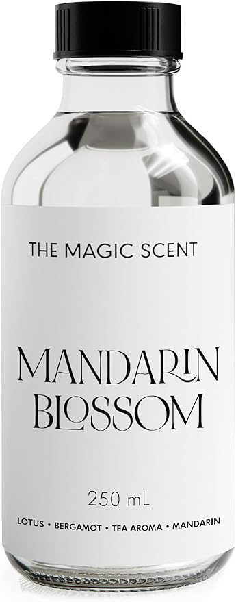 Mandarin Blossom Oils for Diffuser - HVAC, Cold-Air, & Ultrasonic Diffuser Oil, HVAC scents Inspired by St. Regis Hotel, Maldives - Essential Oils for Aromatherapy - 8.5 fl oz, 250 mL