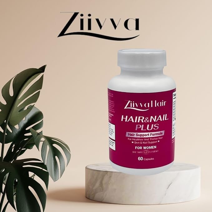 Hair Vitamins for Women - All Natural Vegan Biotin 5000 Mcg Capsules - Hair Supplements for Growth & Thickness - Promote Healthier Hair, Skin, Nails - Hair Growth Supplement Formula