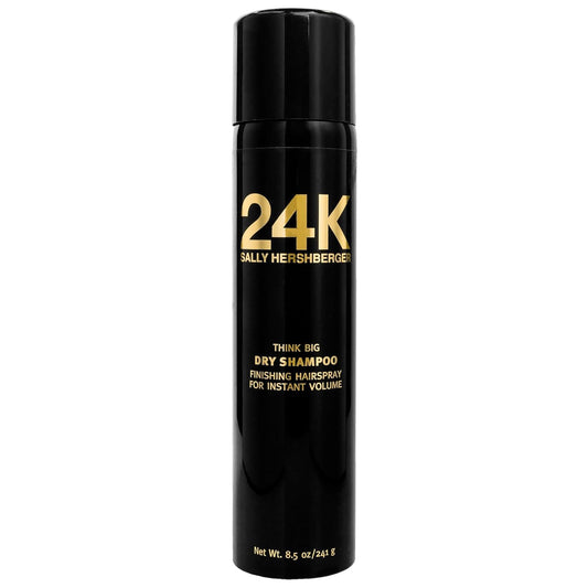 SALLY HERSHBERGER 24K Think Big Volume Dry Shampoo for Women & Men - Travel Size Hair Spray - Clean, Soft, Long Lasting Hold - Absorbs Oil - Salon Style Product - All Hair Types - Sulfate Free - 8.5oz