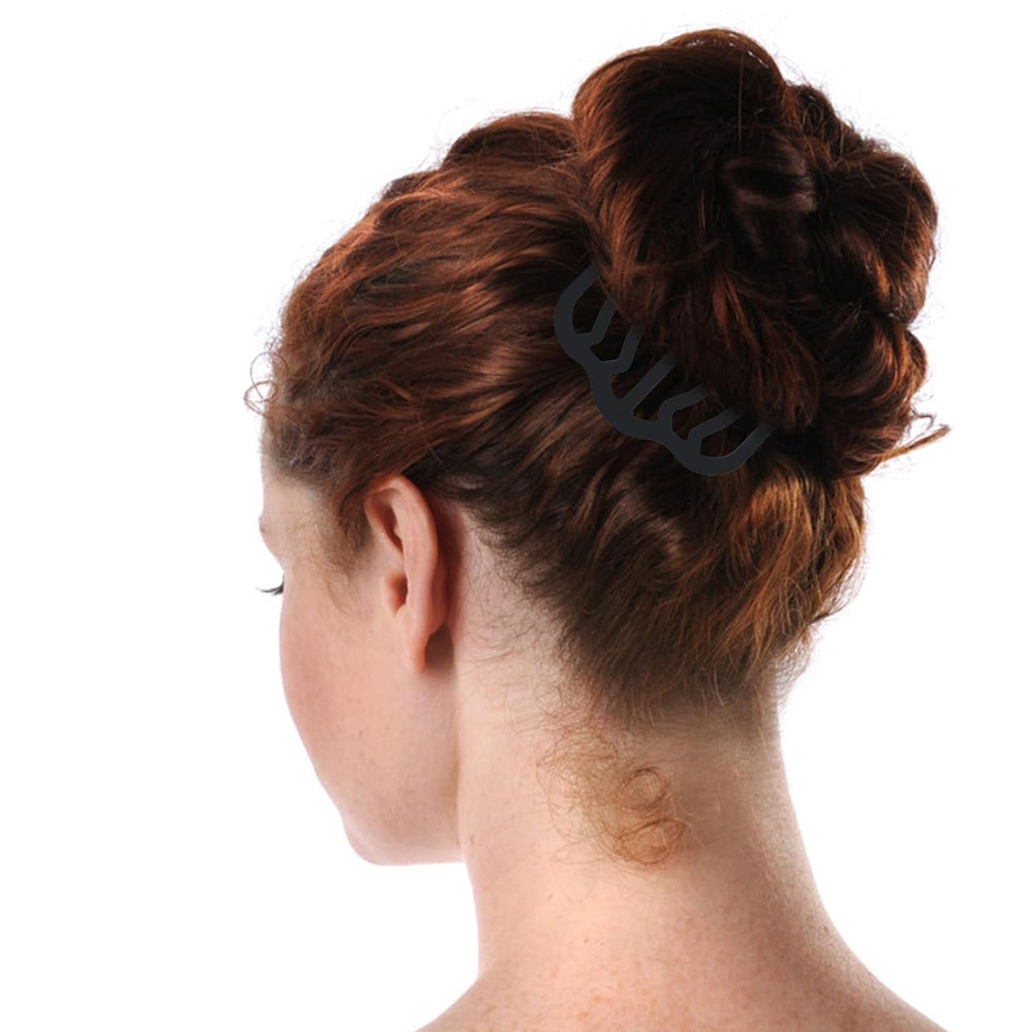 French Hair Pin, 8 PCS Black Hair Pins for Women Metal Hair Side Combs, French Pins Hair, U Shaped Hair Pins for Buns Updos, French Pins Hair Stick Pin Hair Combs for Styling Hairpin Hair Accessories