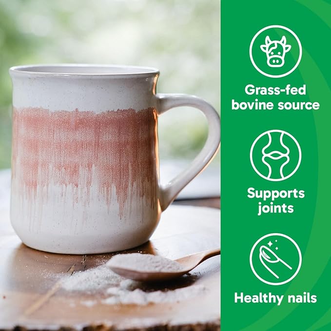 Organika Enhanced Relax Collagen Peptides Powder with L-Theanine & Magnesium Bisglycinate (8.82 oz - 250 g): Enriched Collagen Powder for Women & Men - Skin, Hair, Joints - Sleep, Vitality, Relaxation