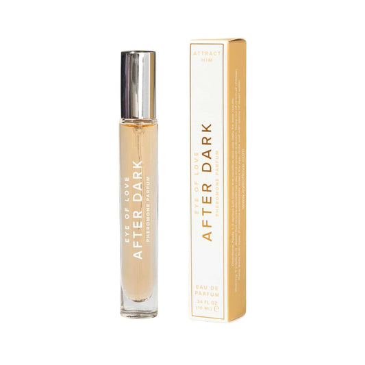 Eye of Love After Dark Pheromone Perfume for Women - Sultry Scent Cologne with Jasmine Vanilla White Chocolate - Long Lasting Plant-Based Fragrances - Bold Scent for Her - 10ml/0.34fl oz