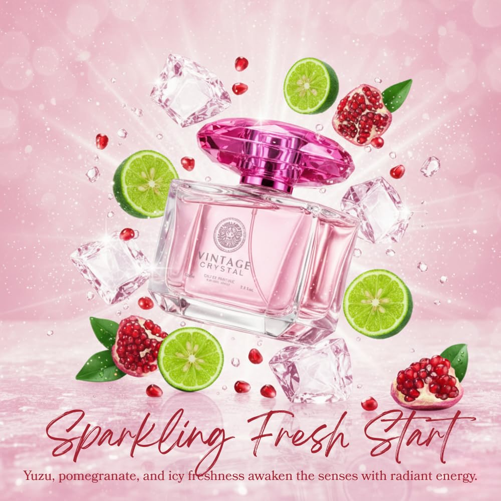 Perfume for Women – INSPIRED by A WORLD RENOWNED WOMEN'S PERFUME – Yuzu, Pomegranate, Icy Freshness, Magnolia – Fresh, Floral, Elegant, Radiant – 3.4 fl oz