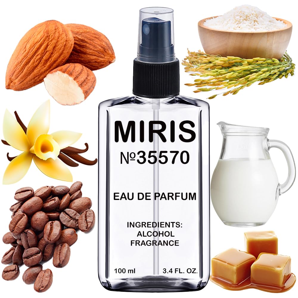 MIRIS No. 35570, Inspired by Black Opiu, Long-Lasting Eau de Parfum for Women, Spray 3.4 Fl Oz / 100 ml