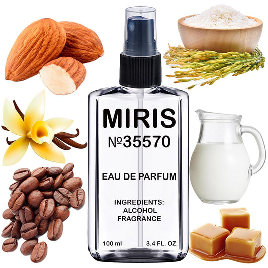 MIRIS No. 35570, Inspired by Black Opiu, Long-Lasting Eau de Parfum for Women, Spray 3.4 Fl Oz / 100 ml