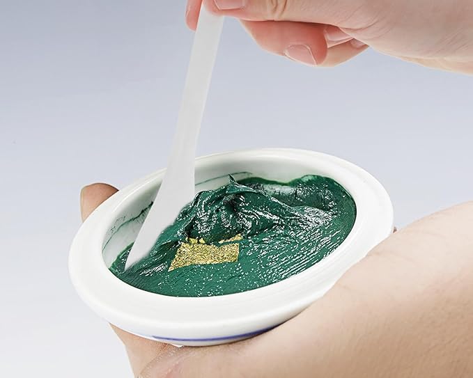 ONLYKXY 5pcs 5inch Plastic Beauty Spoon Facial Cream Brush Makeup Scoop Mud Reusable Cosmetic Dig Scoop Spatula Mask Tip for Lotions Moisturizers Home Salon DIY Facemask Mixing Sampling (White)