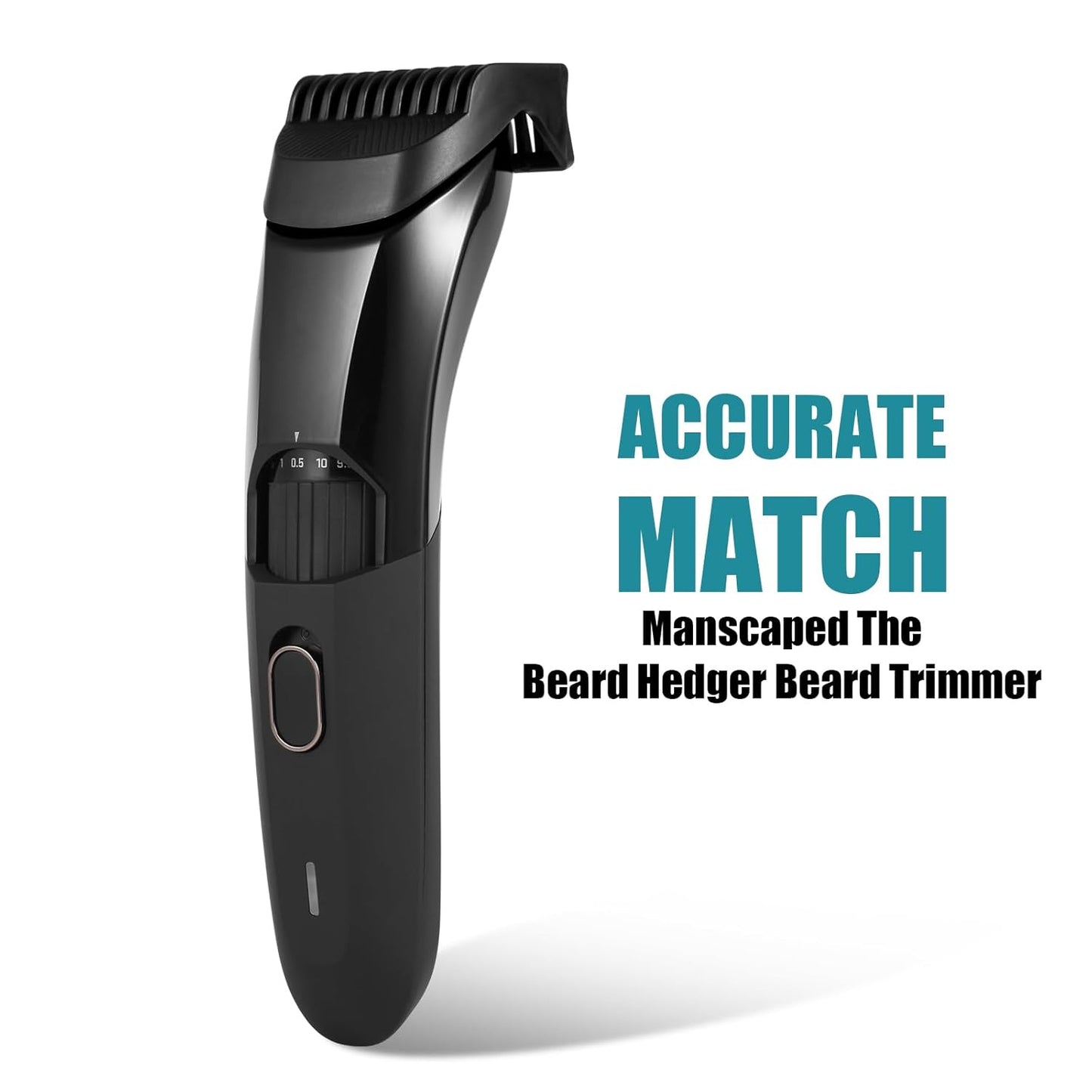 Professional Beard Trimmer Guards Guides Fit for MANSCAPED THE BEARD HEDGER Guard, Snap-In Replacement Guards Comb- From 1/32-1/4 inch for Manscaped The Beard Hedger Beard Trimmer