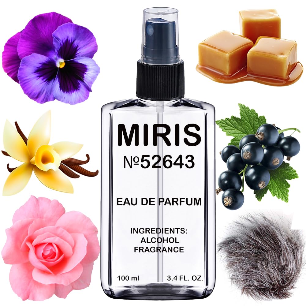 MIRIS No. 52643, Inspired by Rosa Galore, Long-Lasting Eau de Parfum for Women, Spray 3.4 Fl Oz / 100 ml