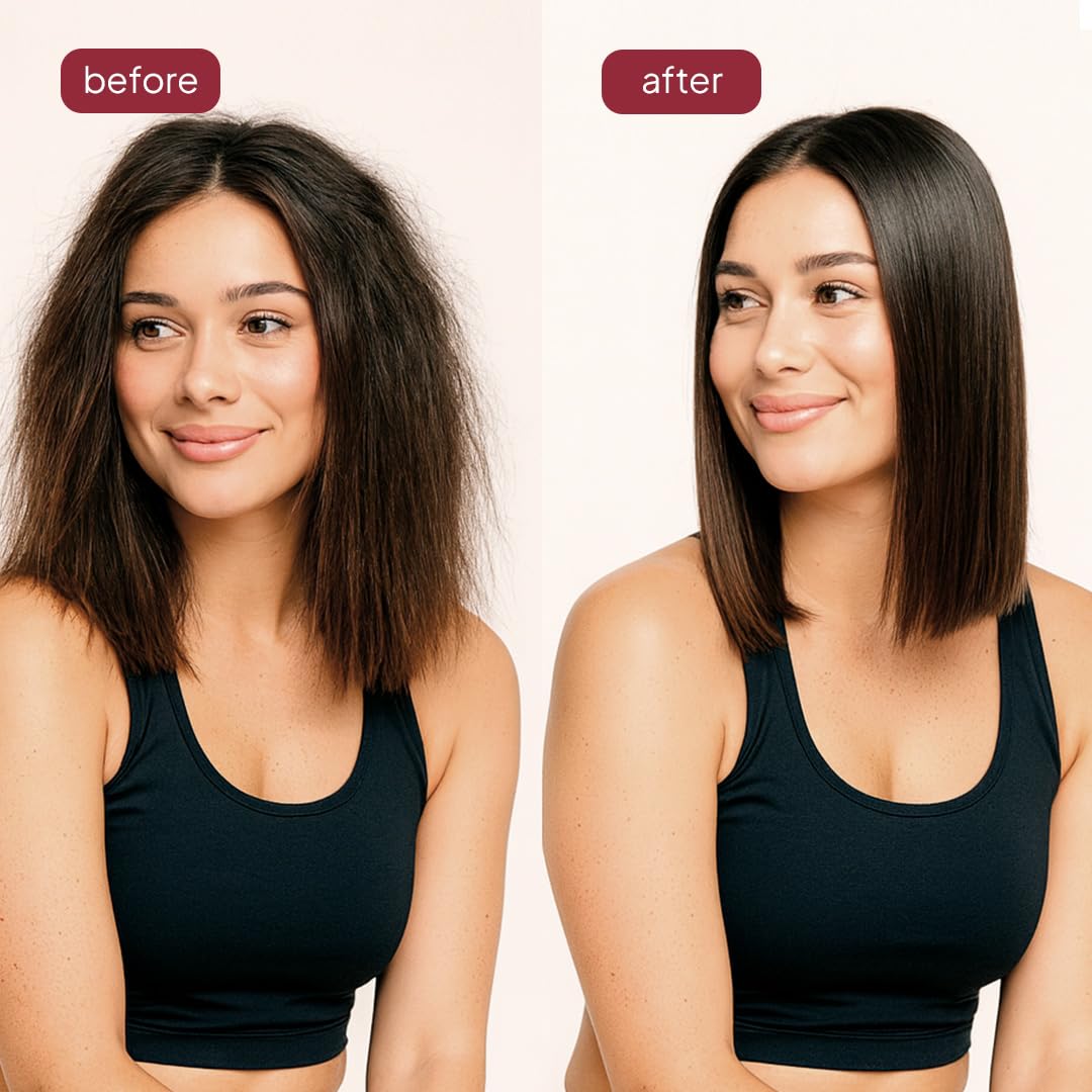 Ravenna Cirugia Capillar Kit - Shampoo + Hair Surgery System (1 Kg/35.2 fl oz) Formaldehyde-Free + Hair Mask for Damaged Hair (1,5 Kg/52.9 fl oz) - Straightening & Moisture for All Hair Types (3 Pack)