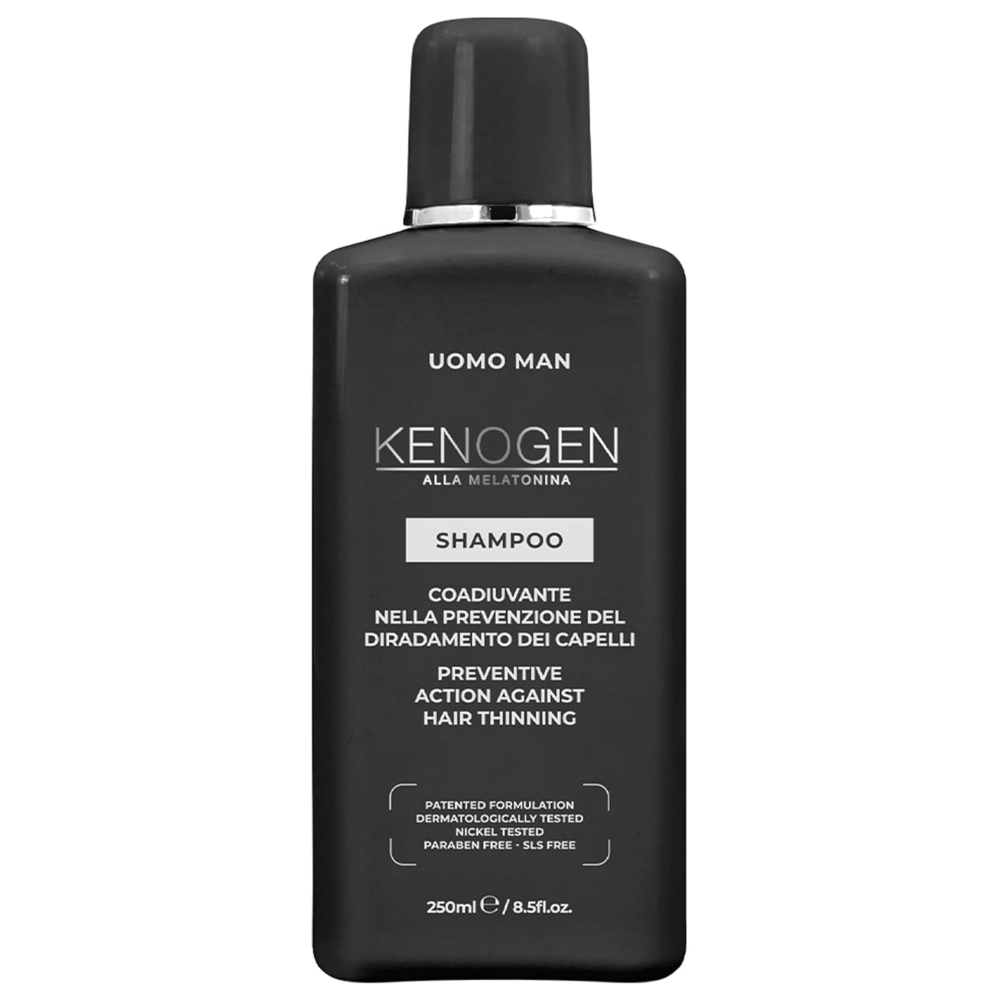 Kenogen Hair Growth Shampoo for Men – Thickening & Volumizing for Thinning Hair – Stimulates Follicles & Regrowth with Melatonin – DHT Blocker – Vegan, Sulfate-Free, Cruelty-Free Formula