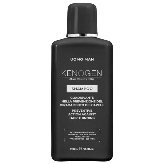 Kenogen Hair Growth Shampoo for Men – Thickening & Volumizing for Thinning Hair – Stimulates Follicles & Regrowth with Melatonin – DHT Blocker – Vegan, Sulfate-Free, Cruelty-Free Formula