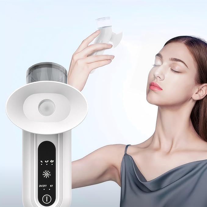 Eye Mist Steam Sprayer for Relief Dry Eyes, Eye Treatment, Portable Heated Eye Masks, Mini Eye Moisturizing Cleaning Soothing Steamer