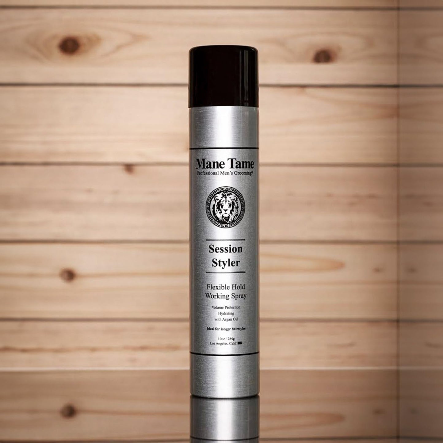 MANE TAME Session Styler Hair Spray for Men 10oz - Volume Protection, Flexible Hold, Working Spray - Best used as a Volume Booster