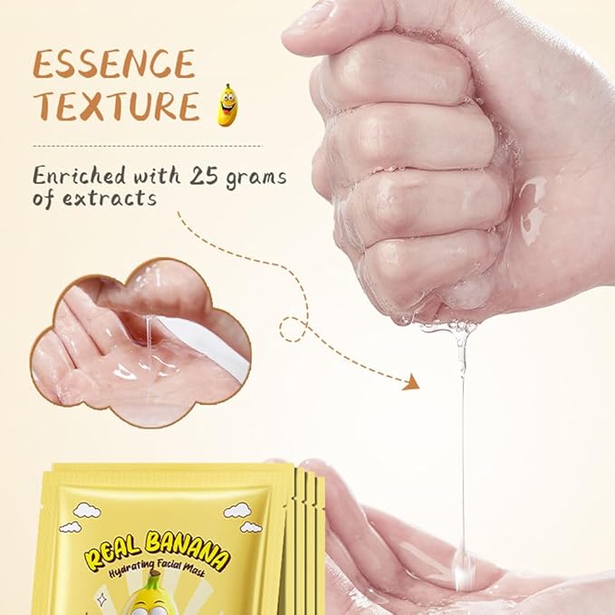 8 Pack Fruit Facial Mask Set – Hydrating & Brightening Combo Face Masks for All Skin Types, Natural Sheet Masks Gift Set, Hypoallergenic Spa Skincare for Women/Men, Soothe Sensitive Skin (8 Pcs-Set03)