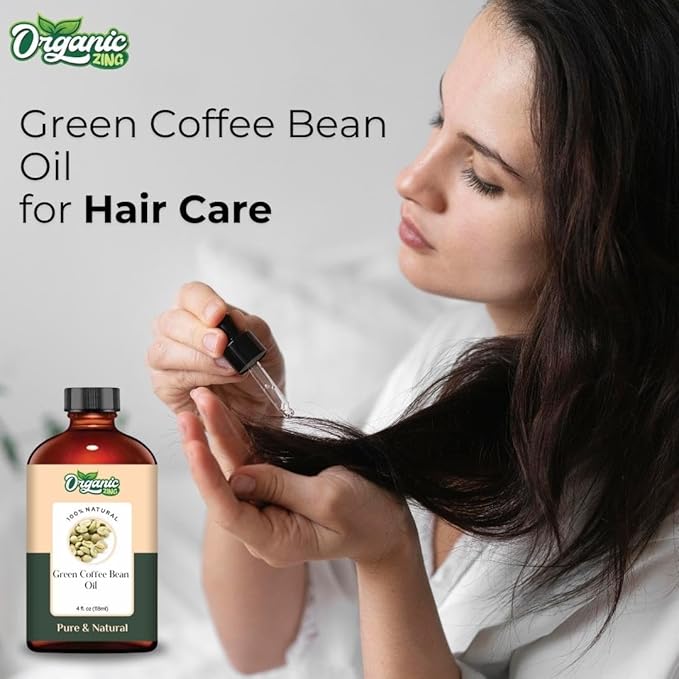 Green Coffee Bean (Coffea Arabica.) Oil | Pure & Natural Carrier Oil for Skincare, Hair Care & Massage - 118ml/3.99fl oz