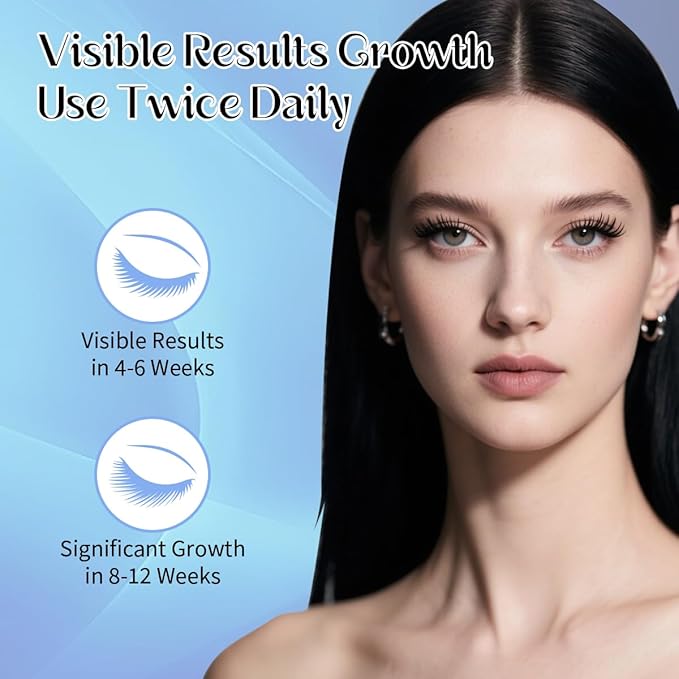lash Growth Serum,Eyelash Enhancer for Longer, Fuller, and Thicker Lashs