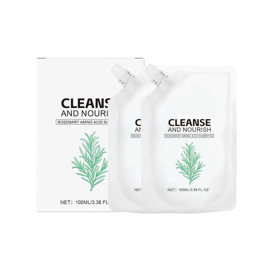 2PCS Rosemary Amino Acid Shampoo, Hair Growth Shampoo for Thinning Hair Women and Men Hair Loss, Controls Oily, Thicken & Strengthen Scalp