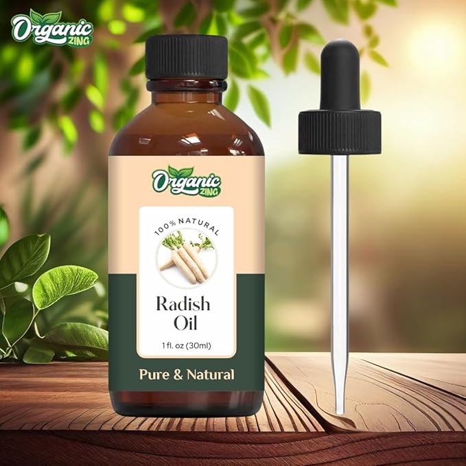 Radish (Cucurbita) Oil | Pure & Natural Essential Oil for Massage, Skincare & Haircare- 30ml/1.01fl oz