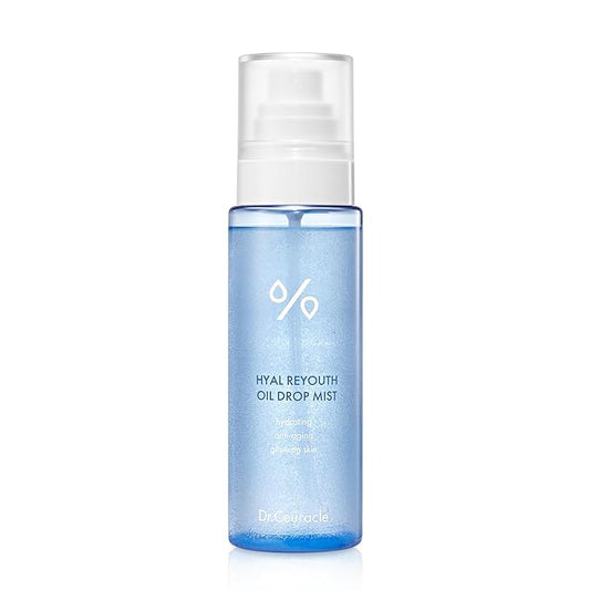 leegeehaam Dr.Ceuracle Hyal Reyouth Oil Drop Mist (125ml / 4.22 fl. oz.) - Facial Serum Mist with Hyaluronic Acid, Panthenol, Fructan, Soothing and Hydrating for All Skin Types