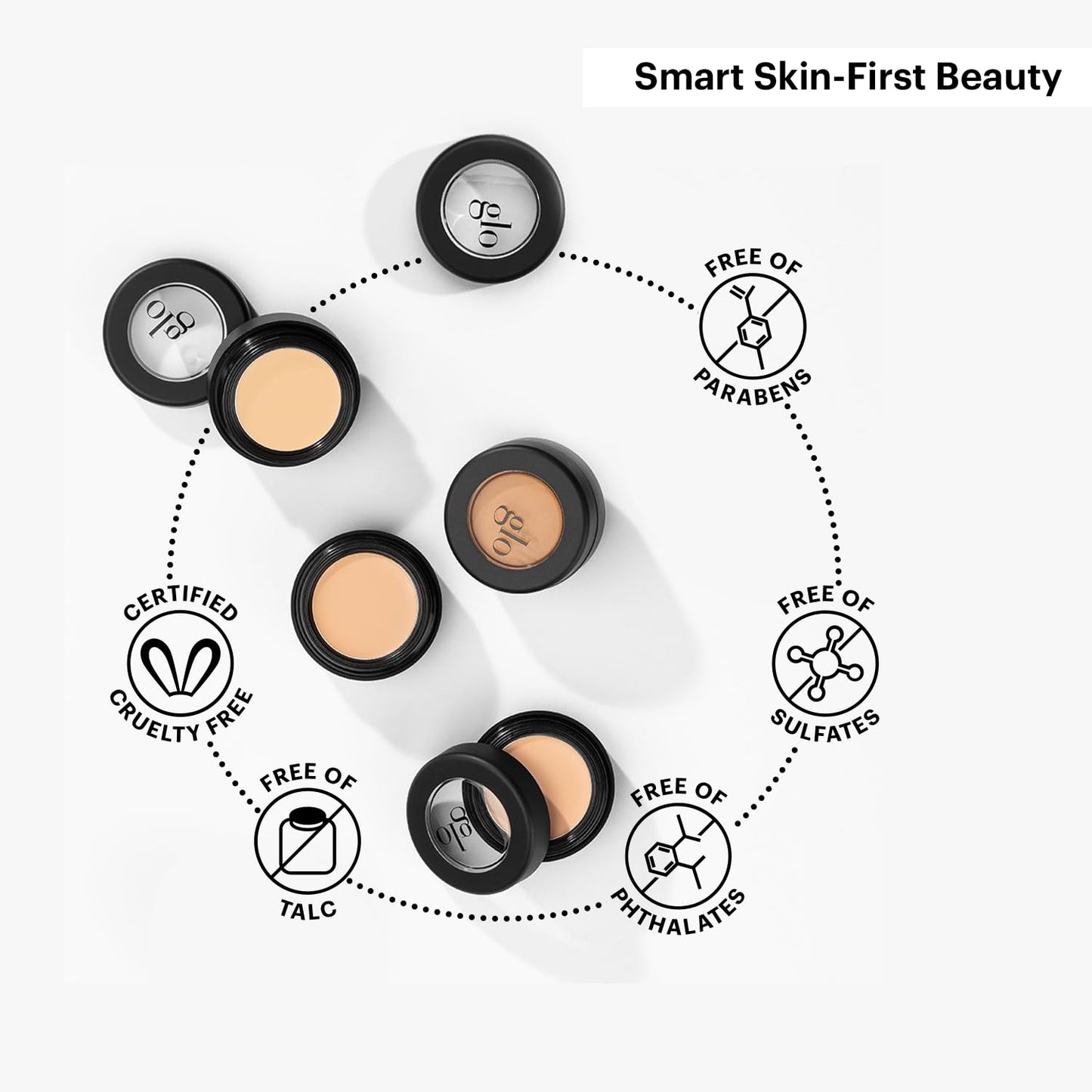 Glo Skin Beauty Oil-Free Camouflage Concealer - Correct and Conceal Imperfections, Blemishes & Dark Spots, Nourishing Makeup for a More Even Complexion (Sand)