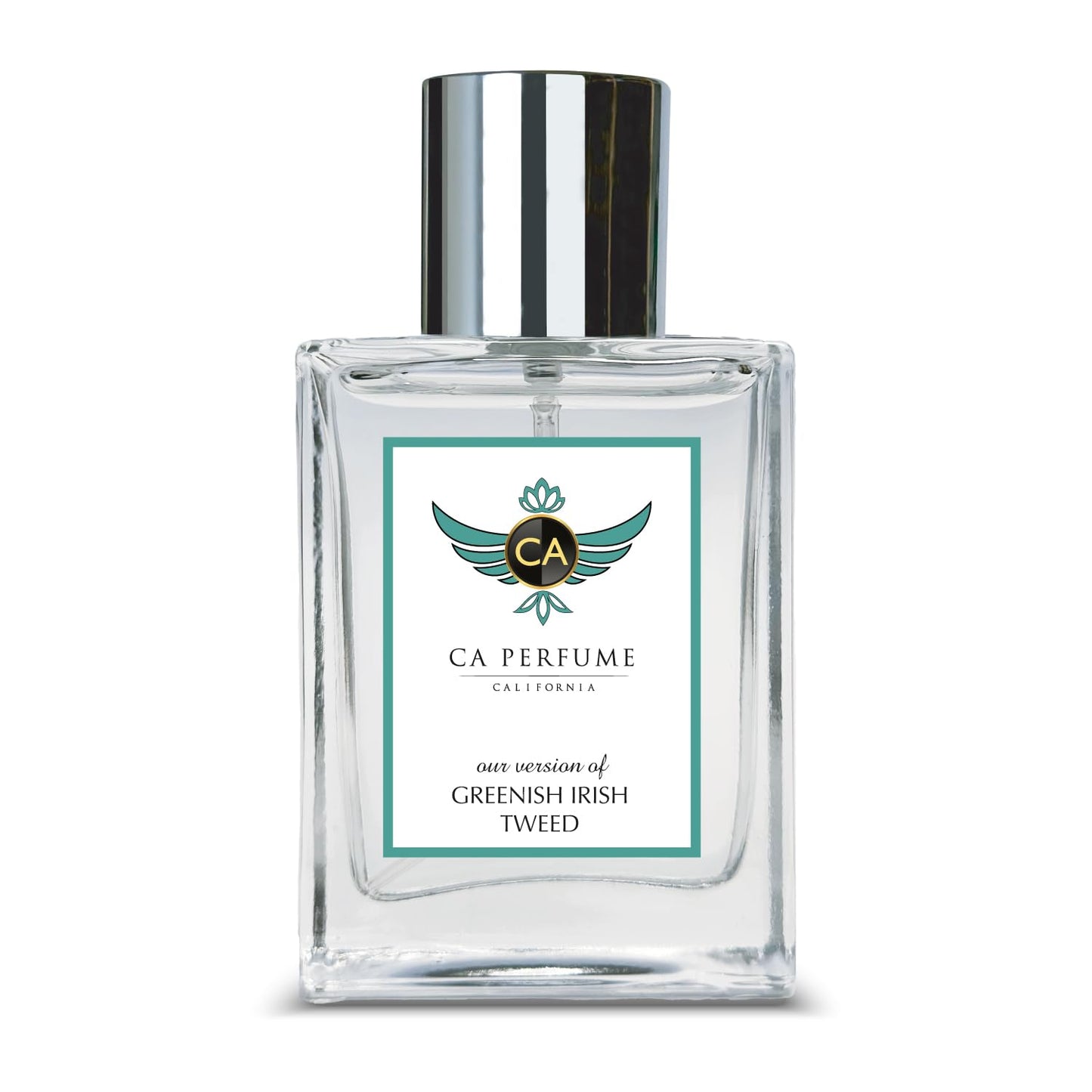 CA Perfume Impression of Greenish Irish Tweed for Men Woody Floral Musk Fragrance Long Lasting Mens Cologne Eau De Parfum 1.7 Fl Oz 50ml