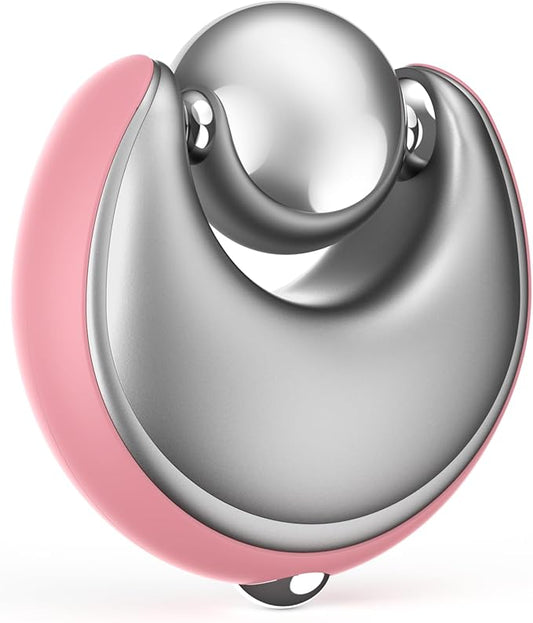 Ice Globes for Face, Anti-Puff Eye Roller, Dark Circles Under Eye Roller for Eyes and Neck, Durable Cryo Sticks for Face, Skin Care MassageTool for Daily Beauty Pink