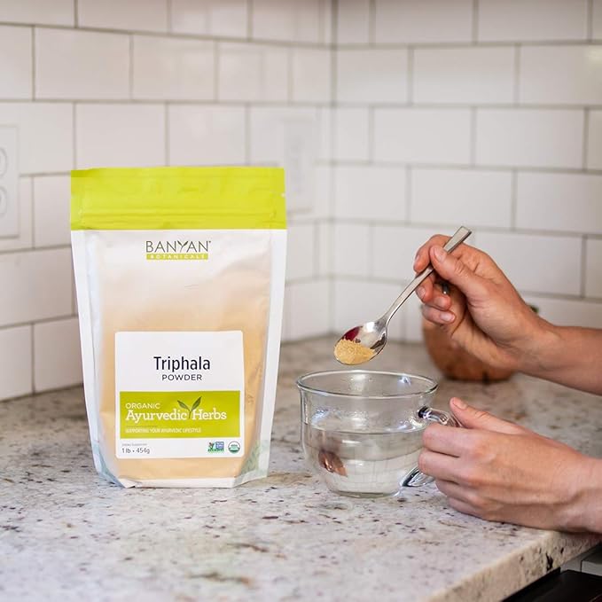 Banyan Botanicals Triphala Powder- Certified Organic