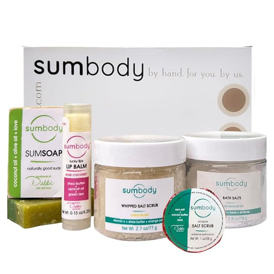 Self Care Gifts for Women & Men - (6pcs) Aromatherapy Body Care Set and Skin Care Box, Hydrating At Home Spa Gift Baskets, Ideal for Relaxation, Pampering, & Daily Rejuvenation, Made in USA