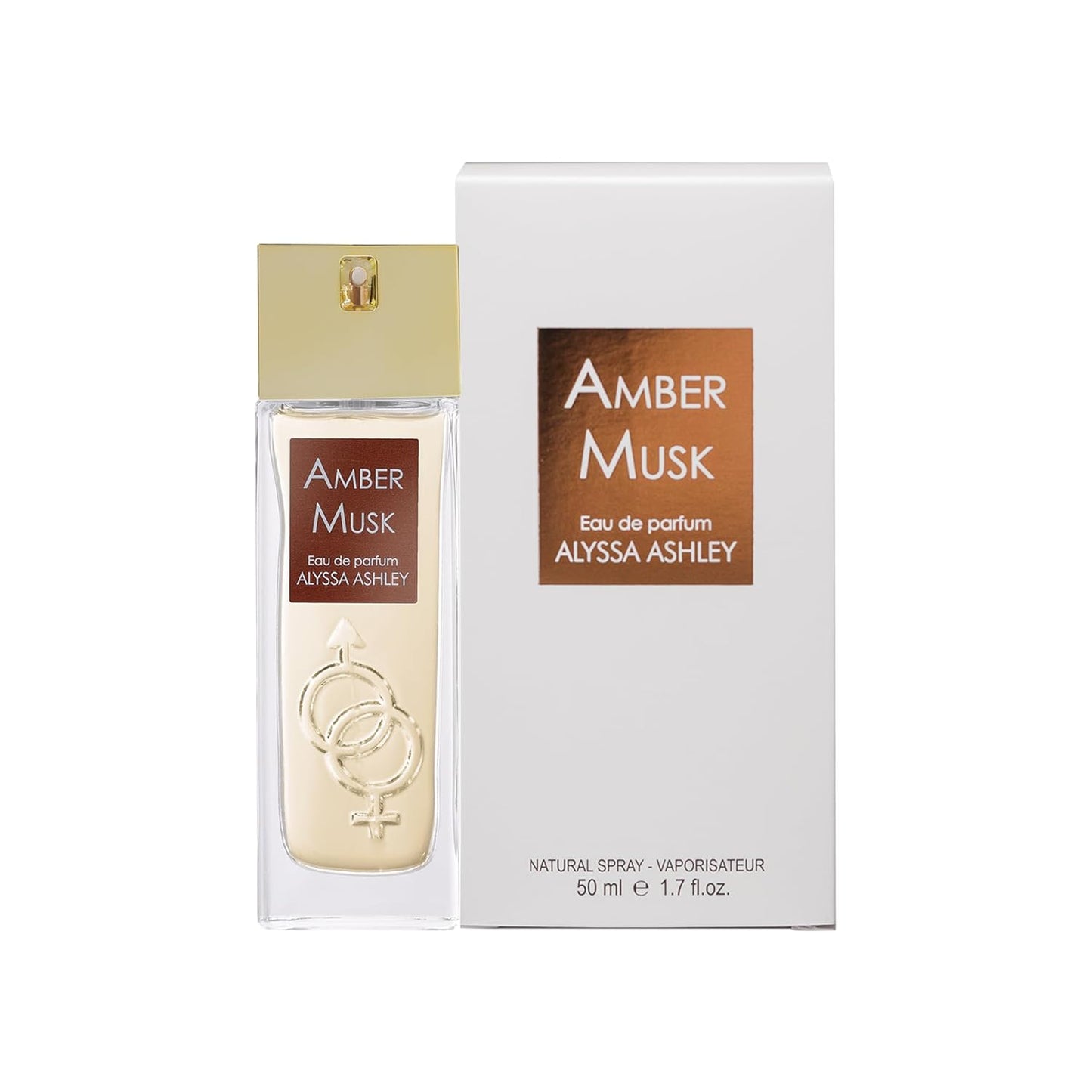 Alyssa Ashley Amber Musk - Cologne for Men - Perfume for Women - Jasmine, Iris, Benzoin, Amber, Vanilla, and Musk - Travel Perfume - 1.7 oz EDP Spray