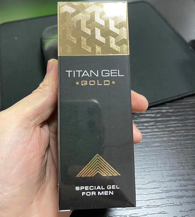 2in1 Massage Cream Titan Gel Gold Original with Titan Gel Red