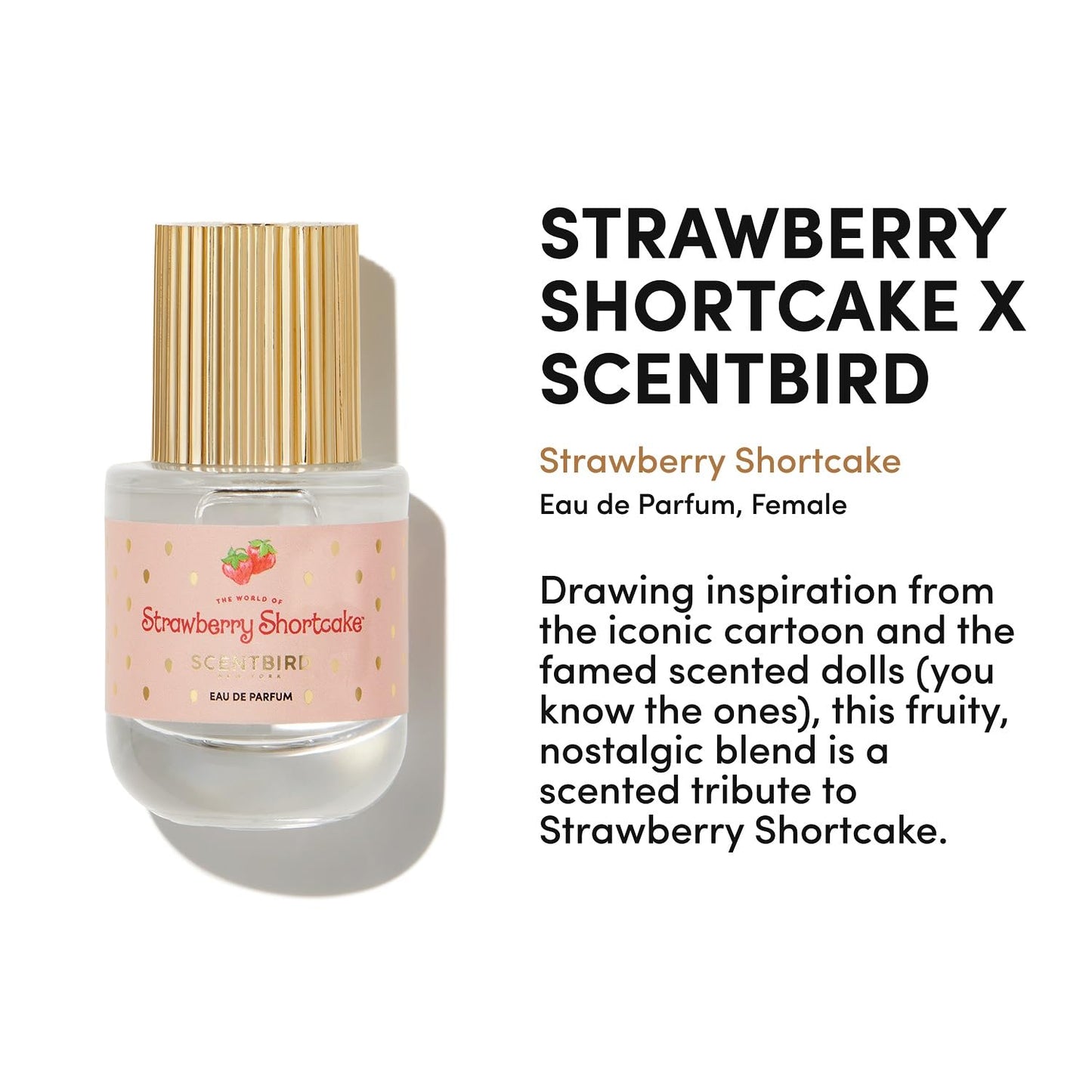 Scentbird Strawberry Shortcake Eau De Parfum - Perfume for Women - Strawberry Perfume - Fruity Scent - 9ml