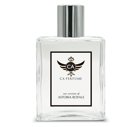 CA Perfume Impression of Astoria Royale For Women & Men Replica Fragrance Dupes Eau de Parfum Spray Bottle 3.4 Fl Oz/100ml