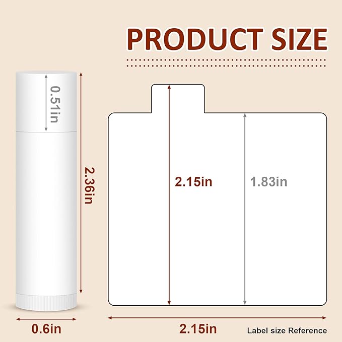 120 Pack Lip Balm Unlabeled, Natural Lip Balm Bulk Blank Tube, Personalized Lip Balms for Party Favors Adults and Bridal Shower Favors or Baby Shower Gifts-5 Flavors