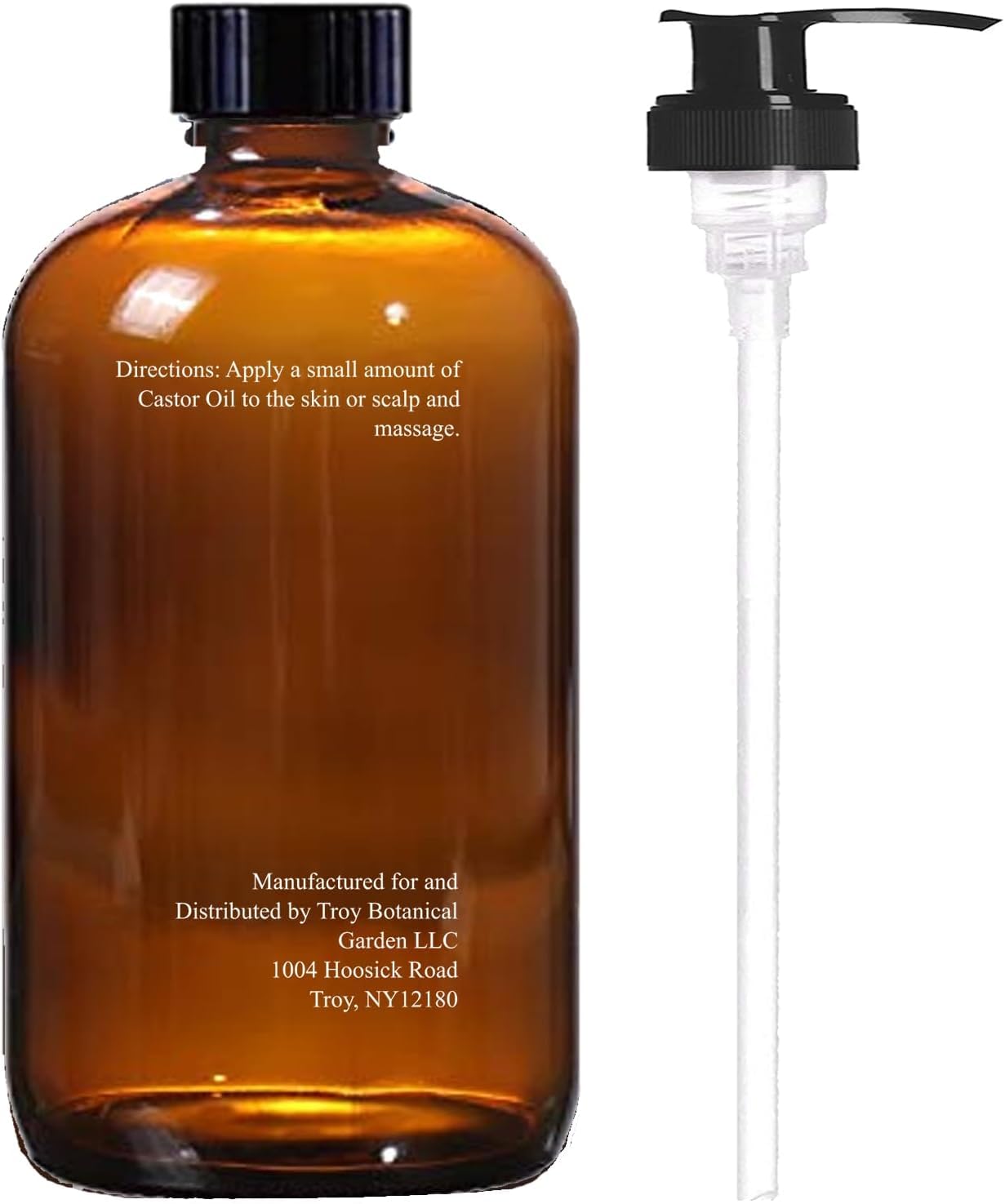 Essentially KateS Castor Oil 16 Fl Oz (Glass Bottle) - Avocado + Sacha Inchi- A Huge Glass Bottle with a Pump - 100% Pure and Natural, Cold Pressed, and Hexane-Free - Hair, Body