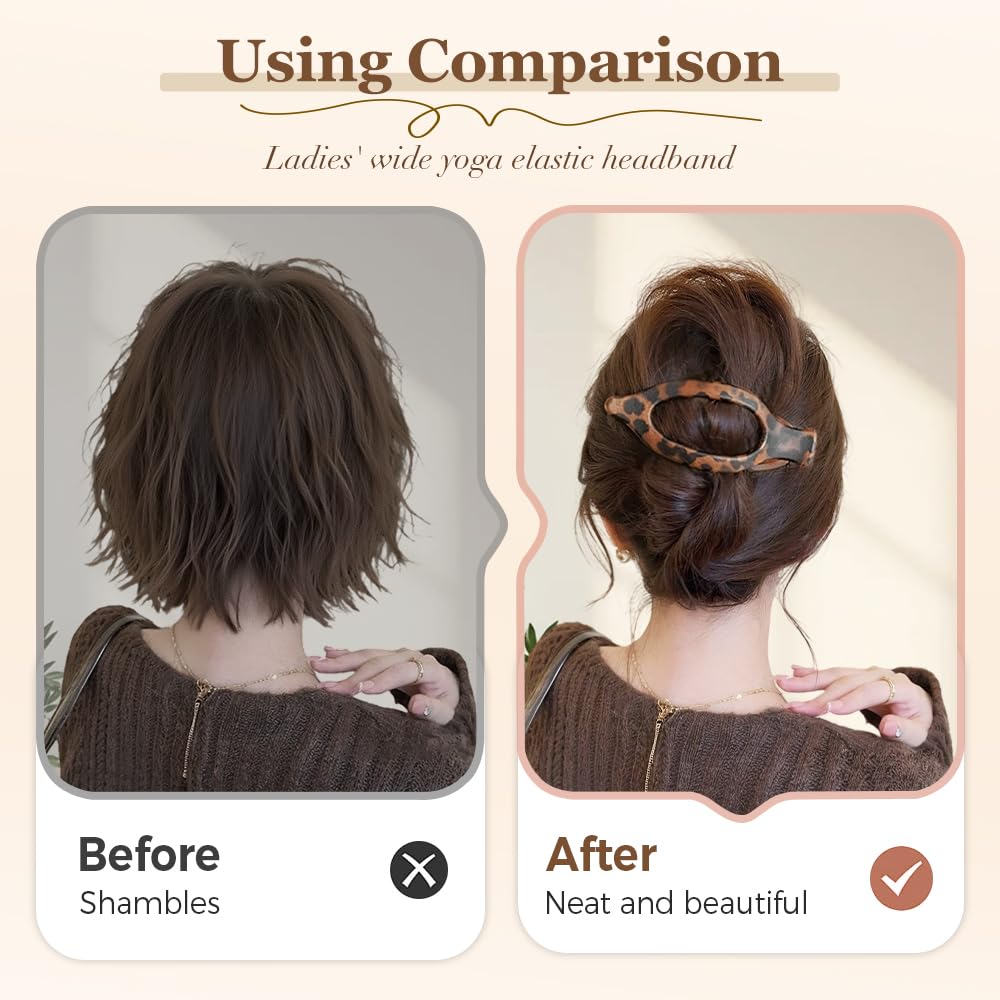 Flat Hair Clips for Women, 2025 New French Hair Clip Flat Claw Clips and Duckbill Hair Clips for Thick or Thin Hair, No-Slip Grip Hairs Styling Accessorie for Hairs Styling Decorative (3Pcs-C)