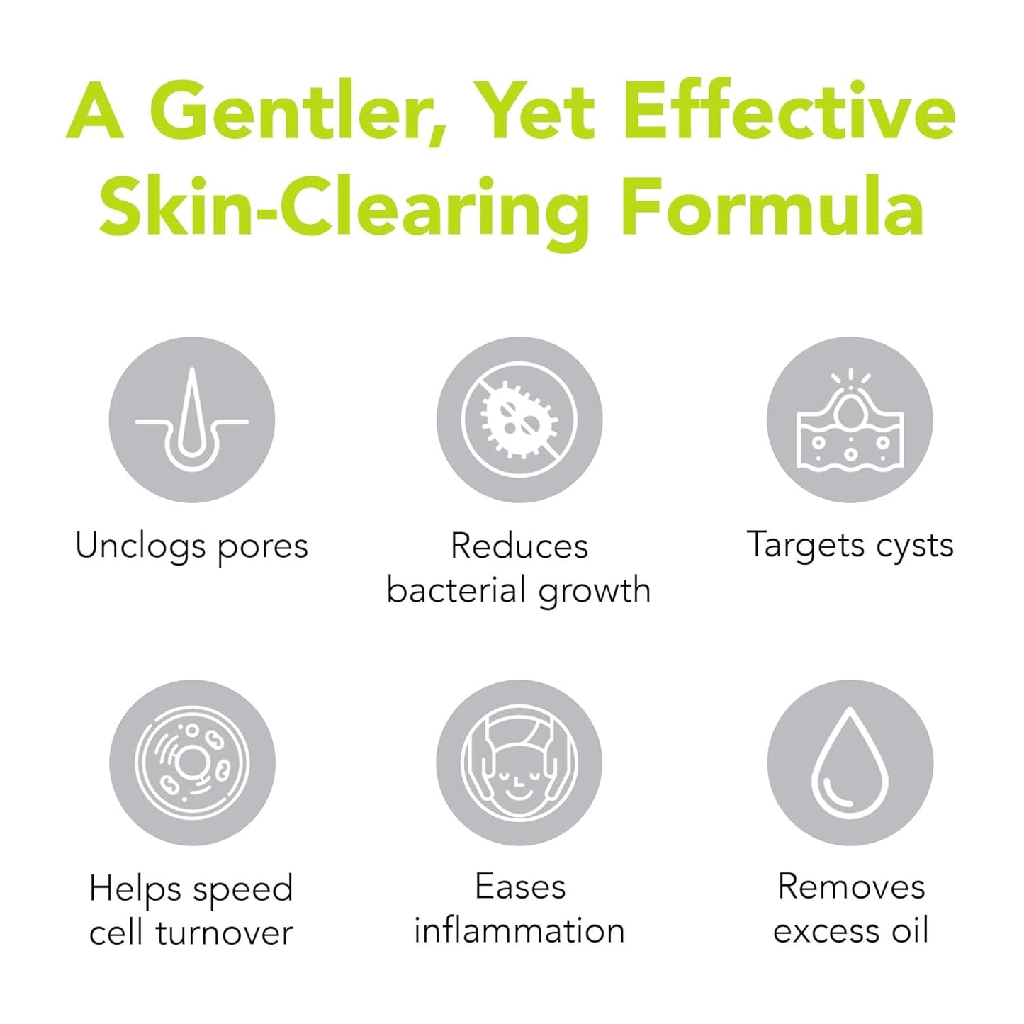 humane Benzoyl Peroxide Face Wash - 5% Regular-Strength Acne Face Wash For Skin, Back & Body - 8 Fl Oz - Dermatologist-Tested Non-Foaming Cleanser - Benzoyl Peroxide Acne Treatment - Cruelty-Free