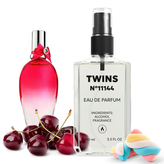 TWINS Impression of Cherry in the Air | Perfume for Women Eau de Parfum | No.11144 | 3.4 Fl Oz / 100 ml