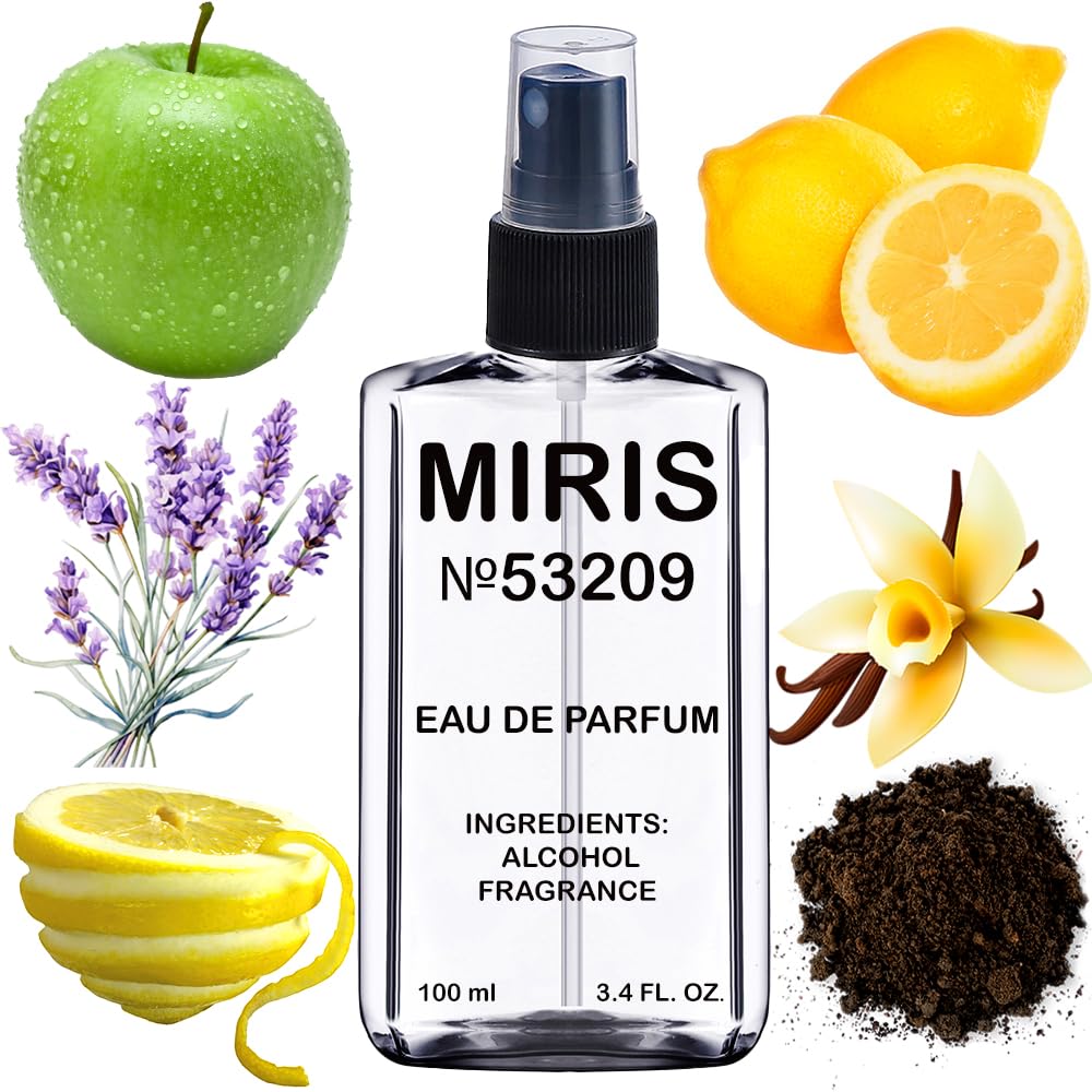 MIRIS No. 53209, Inspired by Phantom, Long-Lasting Eau de Parfum for Men, Spray 3.4 Fl Oz / 100 ml