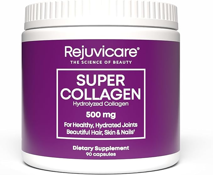 Super Collagen Capsules for Beauty, Healthy Joints, Hair, Skin, & Nails, 90 Servings, Multi, (N8745)