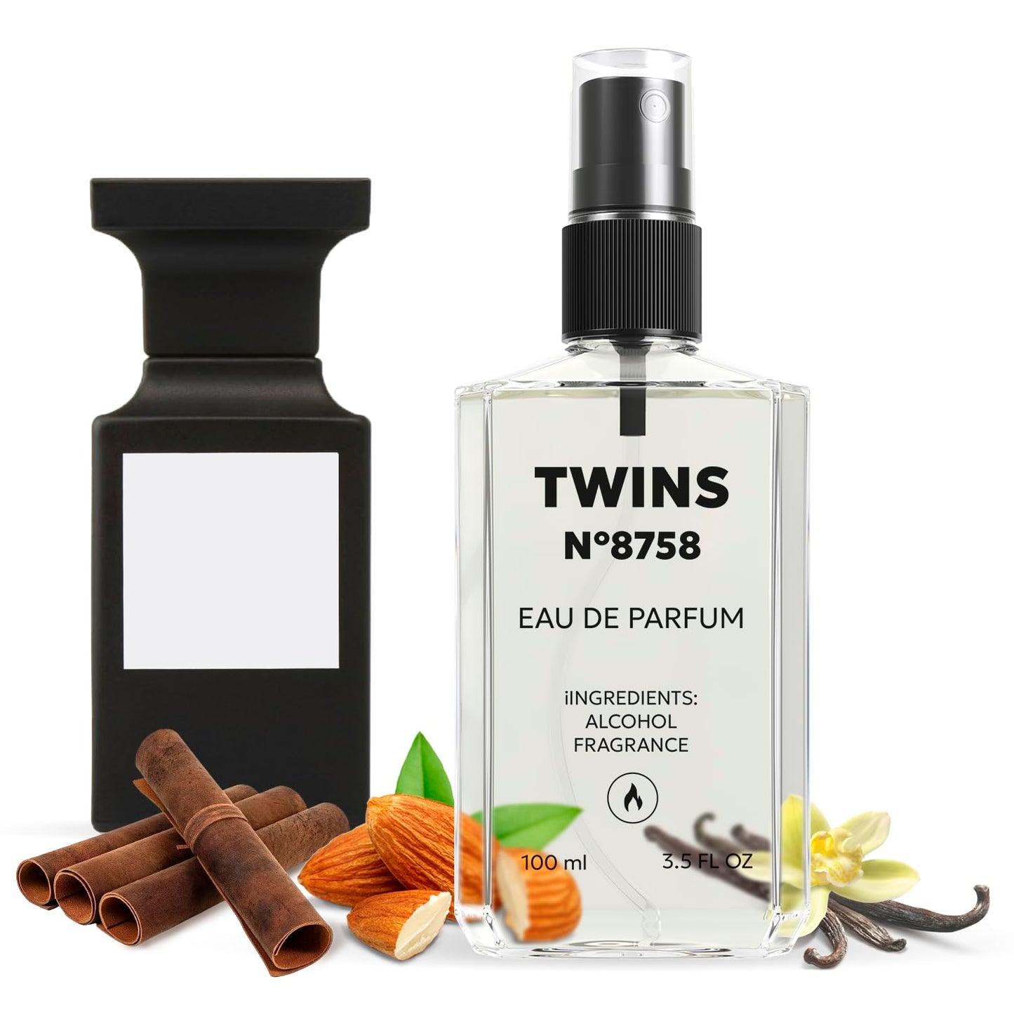 TWINS Impression of Fabulous | Unisex Perfume for Women and Men Eau de Parfum | No.8758 | 3.4 Fl Oz / 100 ml
