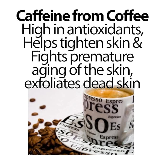 GLIMMER GODDESS Organic Espresso Coffee & Cocoa Face Mask - Moisturizing & Exfoliating, Anti-Aging, Vegan, 2 oz