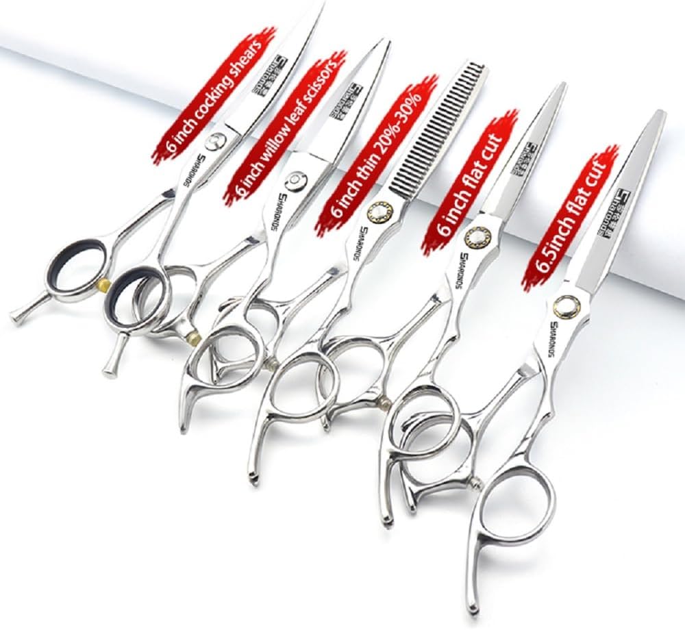 Hairdressing scissors Hairdressing scissors Super sharp hairdressing scissors 6 inch scissors for cutting hair, stable hand feel