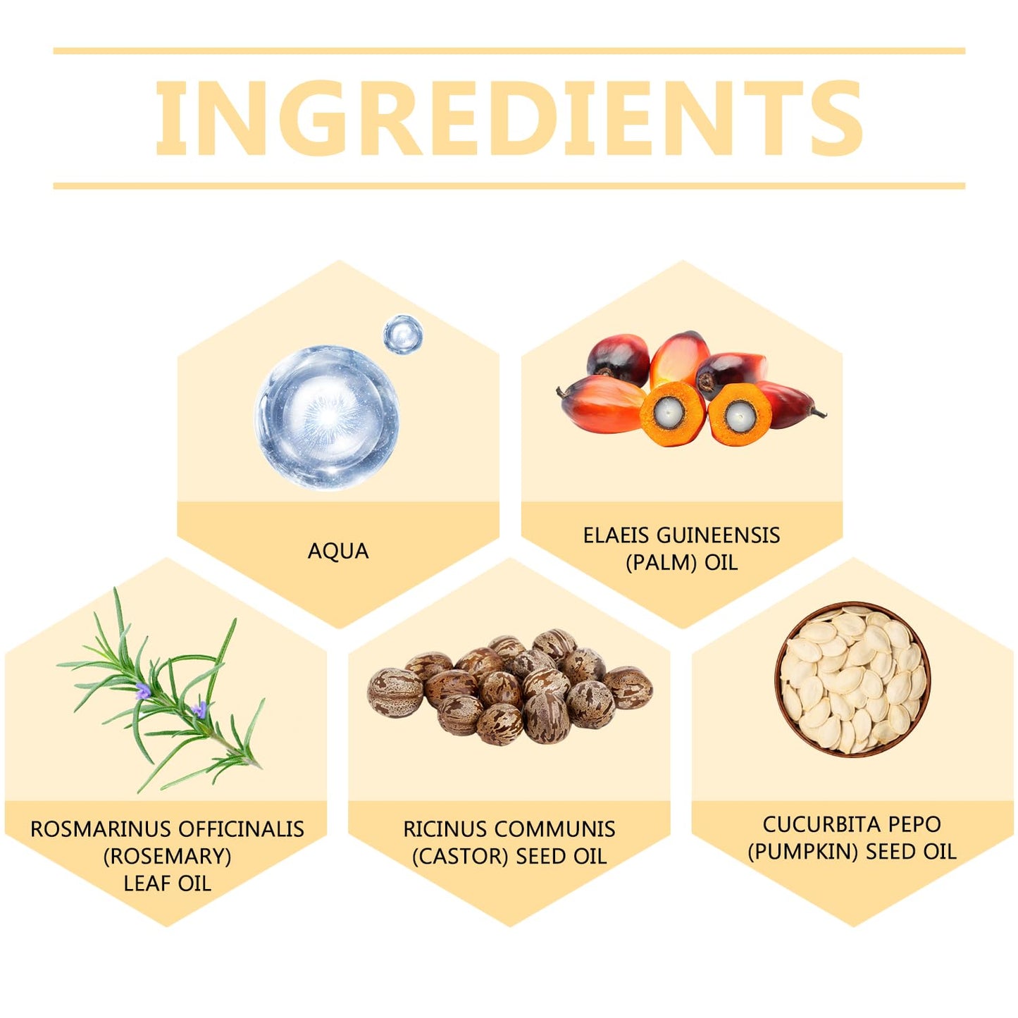 Batana Oil for Hair, 4-in-1 Liquid Batana Oil, with Rosemary, Pumpkin Seed Oil, Castor Oil, for Men and Women, Prevents Dry Hair & Hair Loss for All Hair Types (1Pcs)