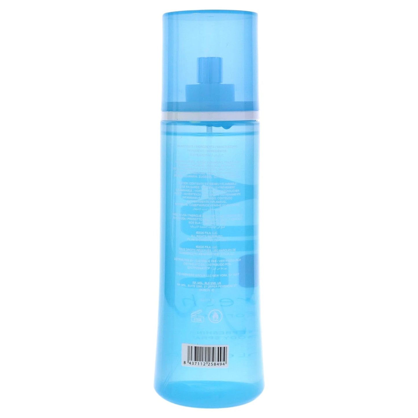 Fila Fresh for Men - Cool, Clean, Refreshing, Legendary - A Modern Classic Fragrance For Men - Extra Strength, Long Lasting Scent Payoff - Trendy, Streamlined, Portable Blue Bottle Design - 8.4 Oz