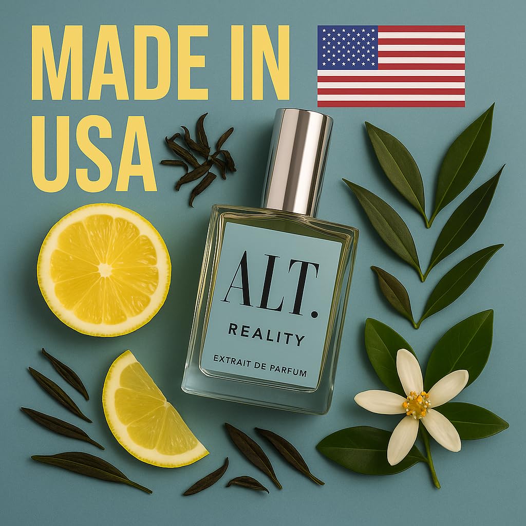 ALT. FRAGRANCES Reality 100ml Extrait de Parfum - Long Lasting Unisex Fragrance with Fresh Citrus Scent, Inspired By Perfume