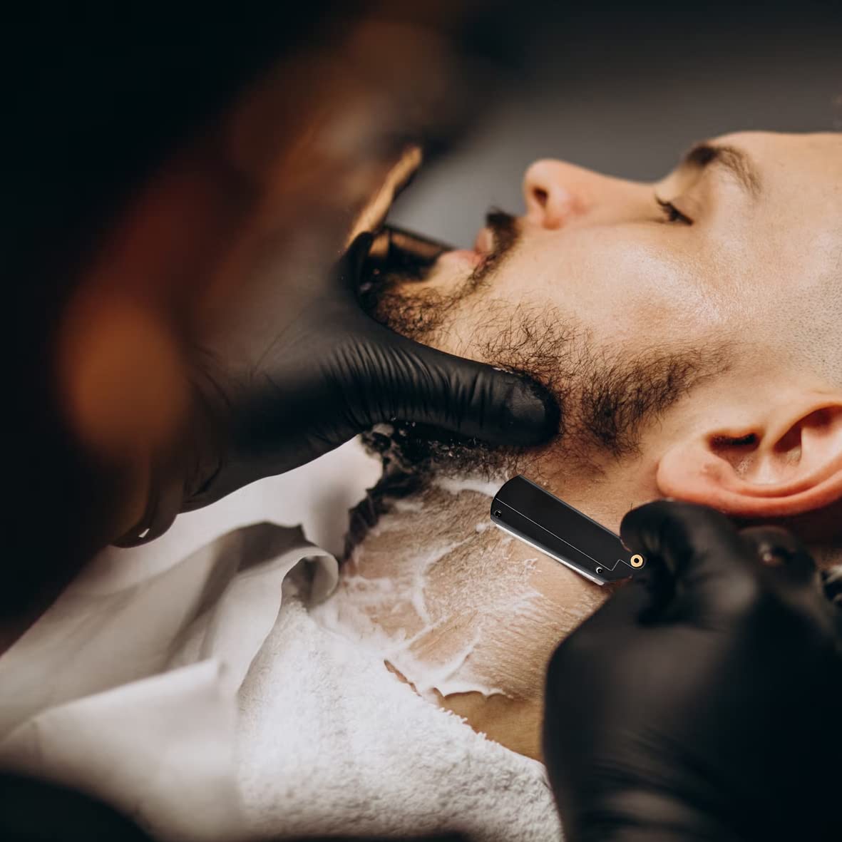 Professional Hair Scissors Thinning Shears Kit, Fozirut Barber Shears Haircutting Scissors Set, Tijeras De Peluqueria Profesional Salon Barber Supplies