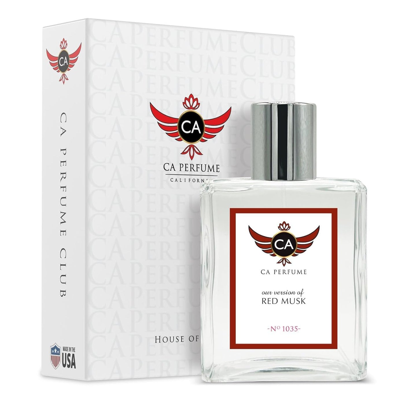 CA Perfume Impression of Red Musk for Women Eau De Parfum Spray Long Lasting Aromatic Spicy Perfume (3.4 Fl Oz / 100ml)