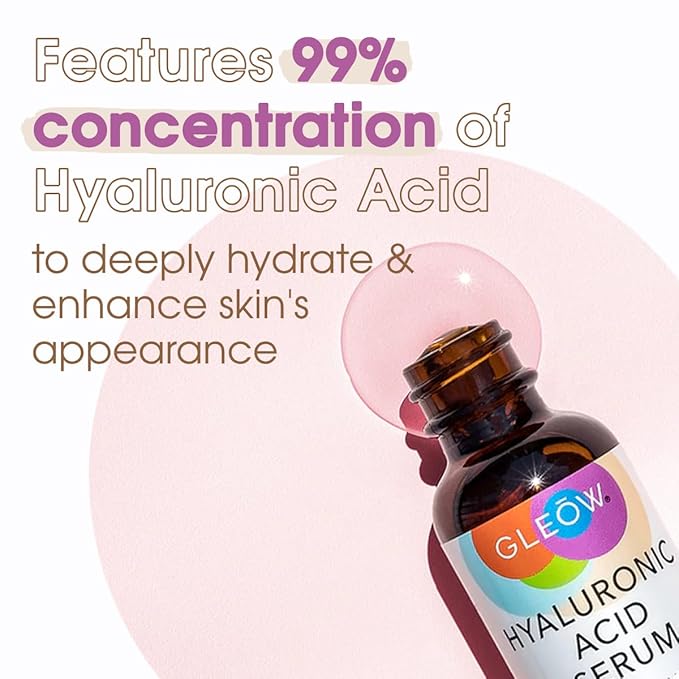 New 2024 Pure Hyaluronic Acid Serum for Face - Hydrating Serum for Women - Hyaluronic Acid Pure Face Serum for Women - Face Serum for Dry Skin with Dark Spots 2oz