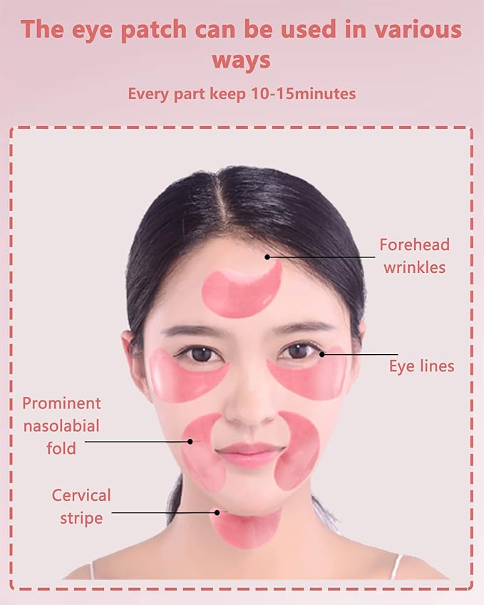 Under Eye Patches (60Pcs) - Update Eye Mask Rose Extract, Eye Treatment Mask, Under Eye Bag Treatment, Eye Mask for Puffy Eyes,Anti-Wrinkle,Under eye Dark Circles, Women's Mother's Day Gift for Women